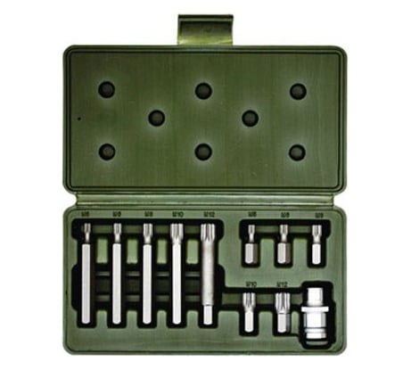 Набор вставок 3/8 Spline 11 предметов ДТ Дело Техники 627491