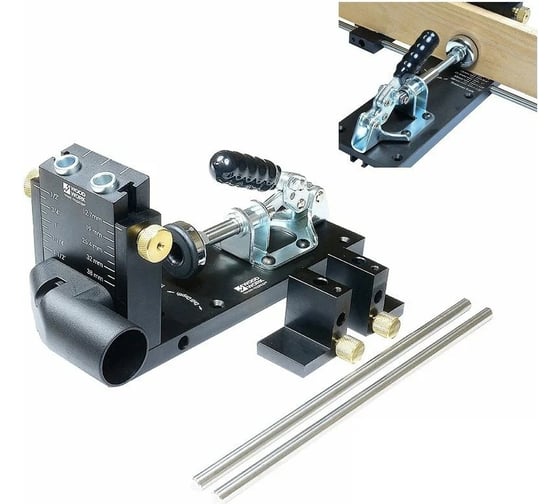 Кондуктор PRO для соединений под углом Pocket-Hole настольная версия WOODWORK PHJ-04 PRO