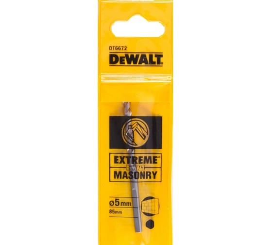 Сверло EXTREME по кирпичу (5х50/85 мм) DeWALT DT 6672