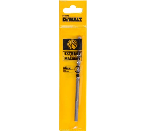 Сверло EXTREME по кирпичу (6х60/100 мм) DeWALT DT 6675