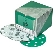 Круг абразивный на пленке 150 мм, P320, 15 отв., 100 шт EASY PRO 7132010