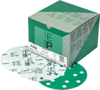 Круг абразивный на пленке 150 мм, P400, 15 отв., 100 шт EASY PRO 7140010