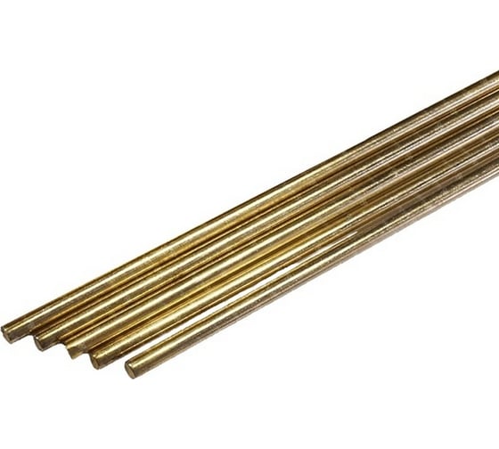 Прутки латунные CuZn 40 (2х1000 мм, 5 шт) Кедр 8021966