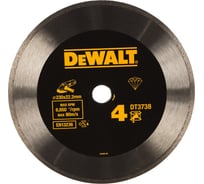 Диск алмазный отрезной (230х22.2 мм) для УШМ DEWALT DT 3738