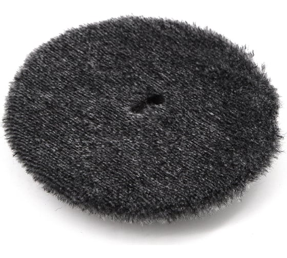 Полировальный круг из серого меха Gray Wool Pad 130 мм Shine systems SS531