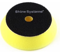 Полировальный круг антиголограмный DA Foam Pad Yellow 75 мм, желтый Shine systems SS563