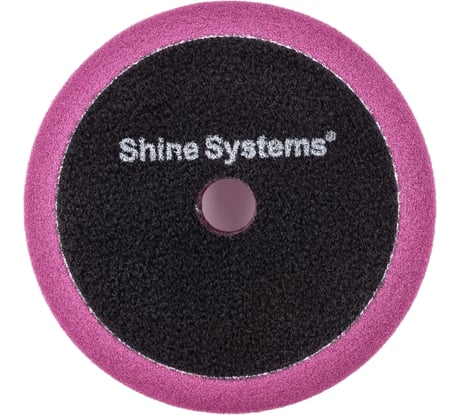 Полировальный круг твердый DA Foam Pad Purple 75 мм, лиловый Shine systems SS564