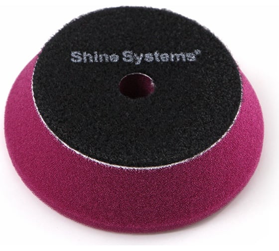 Полировальный круг твердый DA Foam Pad Purple 75 мм, лиловый Shine systems SS564