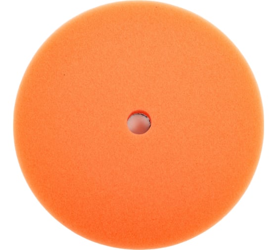 Полировальный круг мягкий DA Foam Pad Orange 130 мм, оранжевый Shine systems SS558