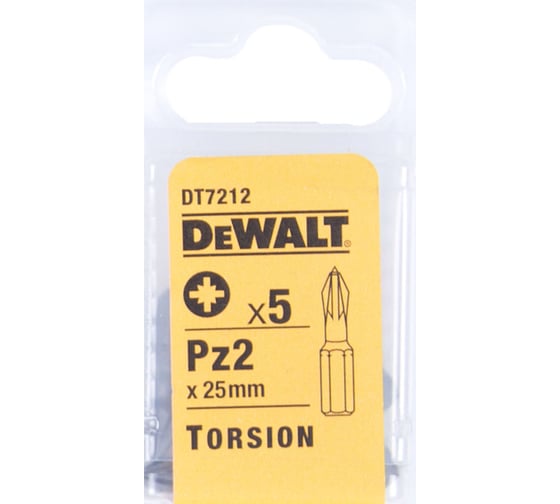 Бита (25 мм; PZ2) DEWALT DT 7212