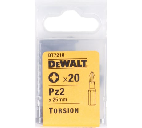 Бита (25 мм; PZ2) DEWALT DT 7218