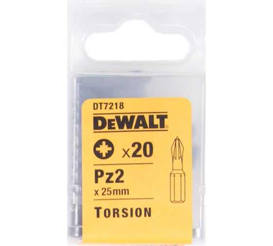 Бита (25 мм; PZ2) DEWALT DT 7218