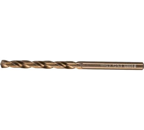 Сверло по металлу 4.5 мм, HSS Co-8% Denzel 71437