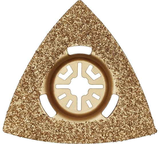 Насадка шлифовальная треугольная 80 мм, карбид-вольфрам vertextools 1580-80