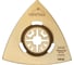 Насадка шлифовальная треугольная 80 мм, карбид-вольфрам vertextools 1580-80 3