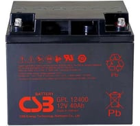 Аккумулятор для ИБП CSB GPL12400 I 12В, 40 Ач УТ-00001368