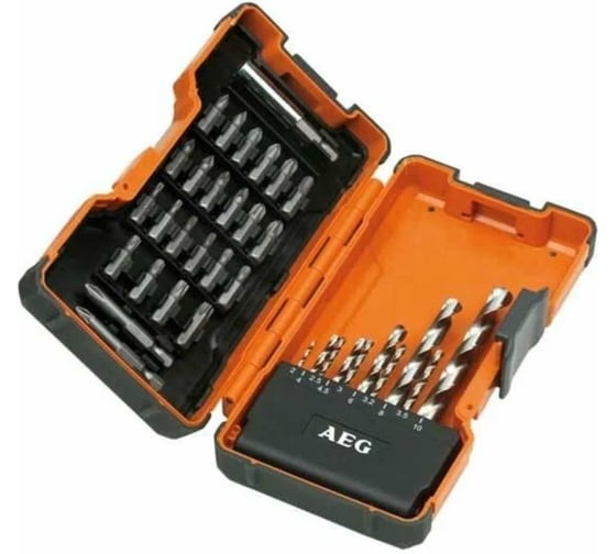 Набор сверл и бит 35 предметов AEG 4932352249