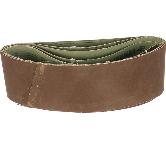 Ремень шлифовальный водостойкий 5 шт. (75х457 мм; Р240) FIT IT 39689