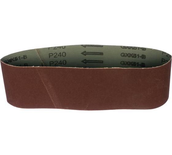 Ремень шлифовальный водостойкий 5 шт. (75х533 мм; Р240) FIT IT 39699