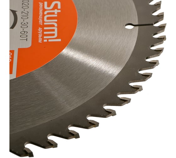 Диск пильный 210х30 мм, 60T Sturm 9020-210-30-60T