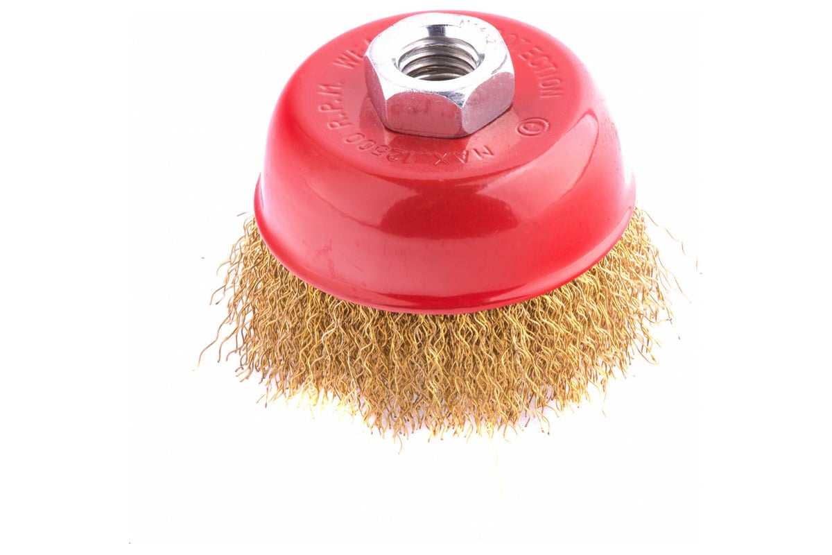 Щетка чашечная (75 мм; М14) для УШМ Matrix 74604 - выгодная цена ...