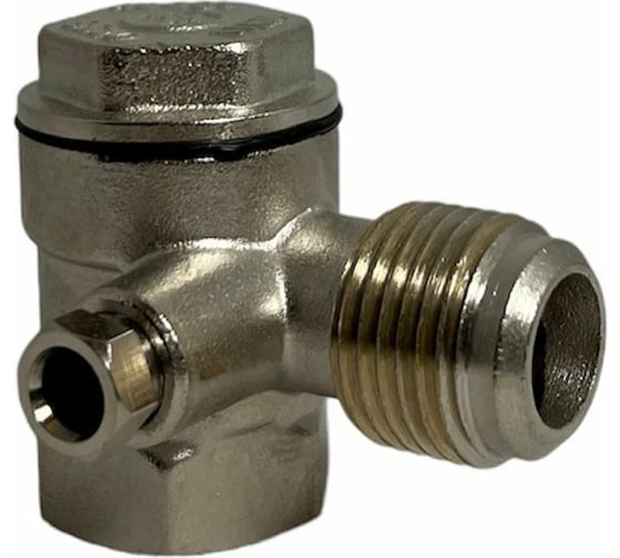 Обратный клапан для компрессора резьба внутренняя и наружная F1/2"хM1/2" Pegas pneumatic 4331