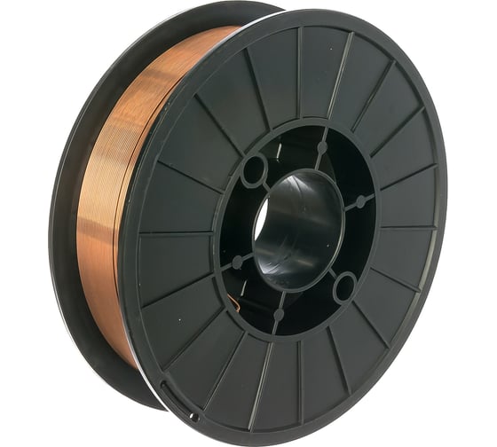 Проволока сварочная омедненная ER70S-6 (1 мм; 5 кг) ELKRAFT 00000089734