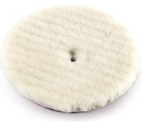 Круг полировальный из стриженого меха Stripy Wool Pad 75 мм Shine systems SS543