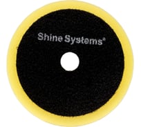 Круг полировальный полутвердый желтый RO Foam Pad Yellow 75 мм Shine systems SS551