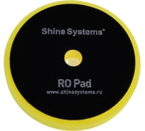 Круг полировальный полутвердый желтый RO Foam Pad Yellow 155 мм Shine systems SS545