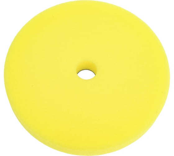 Круг полировальный полутвердый желтый RO Foam Pad Yellow 155 мм Shine systems SS545
