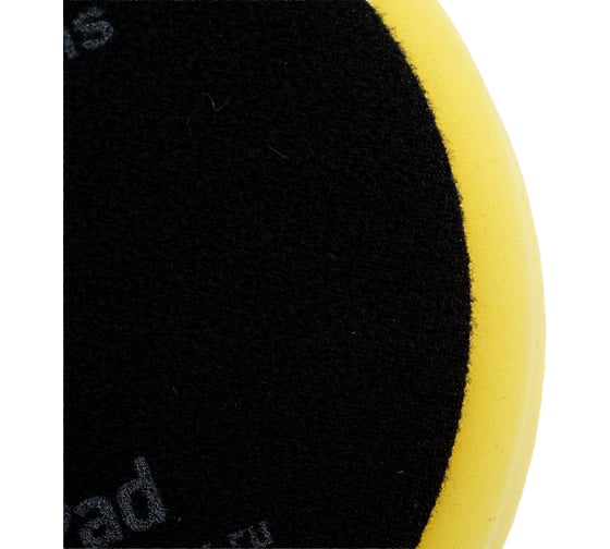 Круг полировальный полутвердый желтый RO Foam Pad Yellow 130 мм Shine systems SS548