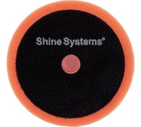 Круг полировальный мягкий оранжевый RO Foam Pad Orange 75 мм Shine systems SS550