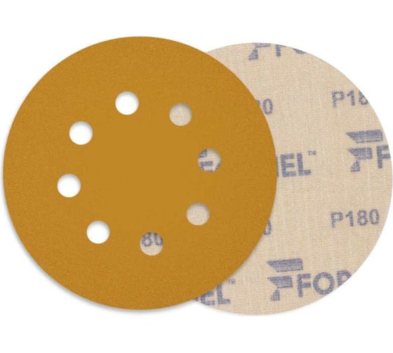 Диск DIAMOND 125 мм, 8 отверстий, P180, 100 шт Formel 81951120180 1