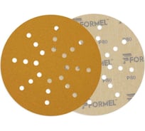 Диск DIAMOND 225 мм, 24 отверстия, P80, 50 шт Formel 81953230080
