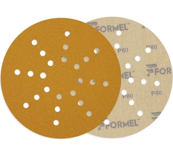 Диск DIAMOND 225 мм, 24 отверстия, P80, 50 шт Formel 81953230080 1