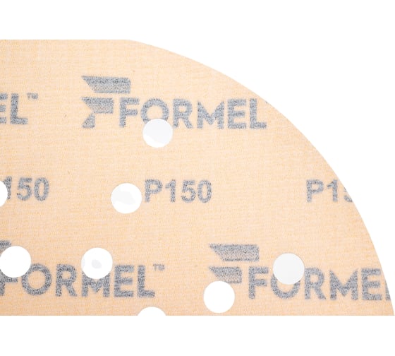 Диск DIAMOND 225 мм, 24 отверстия, P150, 50 шт Formel 81953230150