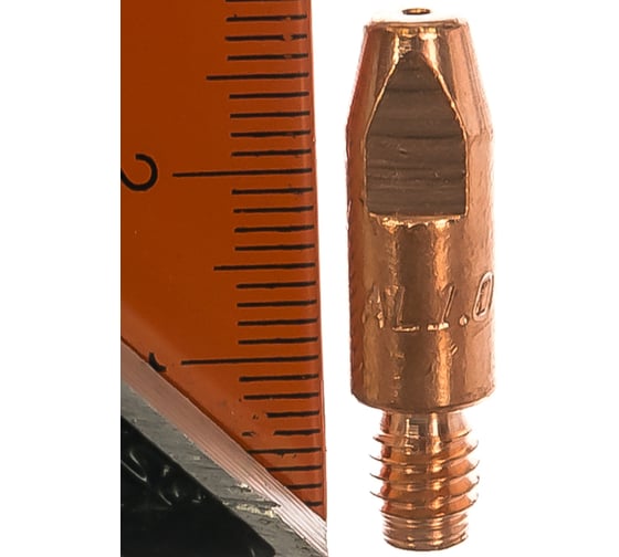Наконечник сварочный (10 шт; E-Cu для Al; М6; 1.0 мм)  для горелок MIG/MAG Сварог 00000087429