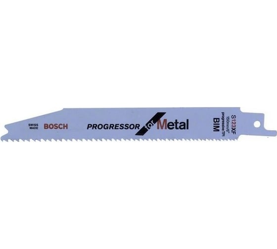 Полотна сабельные S 123 XF по металлу 5 шт. Bosch 2608654402