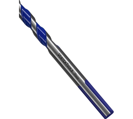 Сверло универсальное 8x115 мм vertextools 1155-8-115