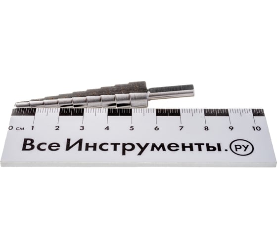 Сверло ступенчатое (4-12 мм; 9 ступеней; HSS) по металлу FIT IT 36394