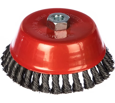 Корщетка-чашка (150 мм; М14) для УШМ FIT 39470