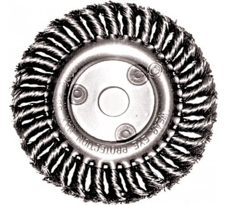Корщетка-колесо (100 мм) для УШМ FIT IT 39101