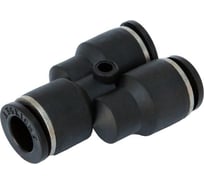 Фитинг Y-образный трубки ПВХ PUY12 12 мм, 10 шт Дали-Авто DA-01276