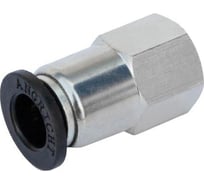 Фитинг прямой трубки ПВХ внутренняя резьба M12х1.25 мм - 10 мм, 10 шт Дали-Авто DA-01303