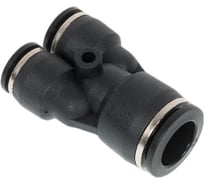 Фитинг Y-образный переходник трубки ПВХ PUY12х8х8 12х8х8 мм, 10 шт Дали-Авто DA-01282