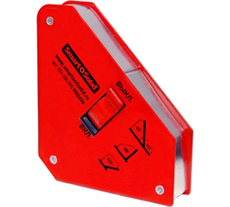 Угольник магнитный отключаемый MAG606 для сварки Smart&Solid