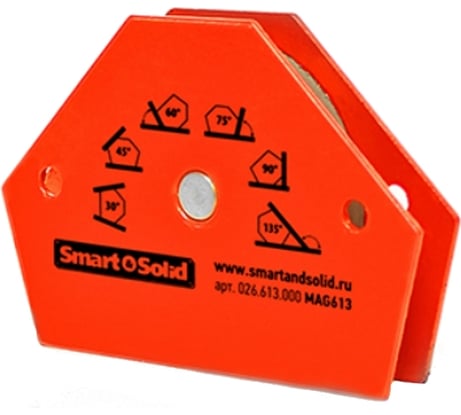 Угольник магнитный универсальный MAG613 для сварки Smart&Solid