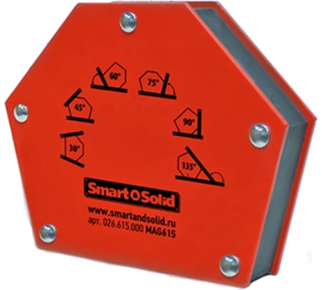 Угольник магнитный универсальный MAG615 для сварки Smart&Solid