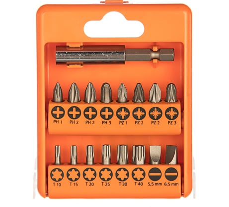 Набор Profi-Bit (17 предметов; 25 мм; Sl/Ph/Pz/Tx) AEG 4932399495